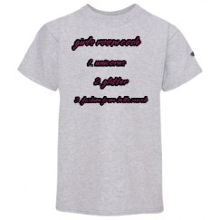 Youth Champion Short Sleeve Tagless Tee