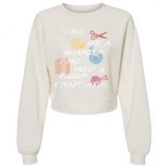 Women's Raglan Pullover Fleece