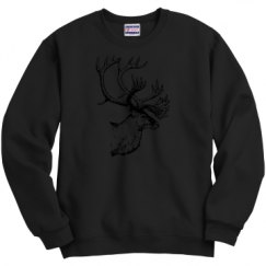 Unisex Film and Foil Crewneck Sweatshirt