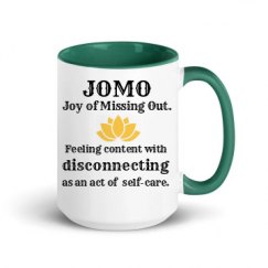 15oz Ceramic Mug with Color Inside