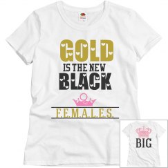 GOLD IS THE NEW BLACK 