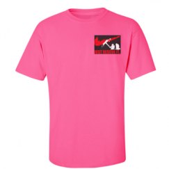 Unisex Ultra Cotton Safety Neon Crewneck Tee