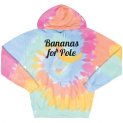 Unisex Tie-Dye Fleece Hoodie