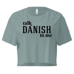 Ladies Festival Cali Crop Top Tee