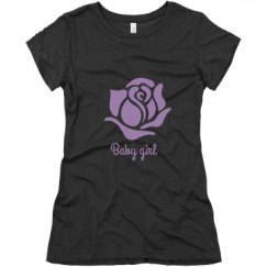 Ladies Slim Fit Super Soft Triblend Tee