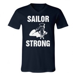 Unisex V-Neck Jersey Tee