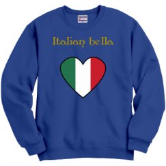 Unisex Film and Foil Crewneck Sweatshirt