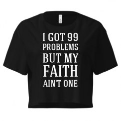 Ladies Festival Cali Crop Top Tee