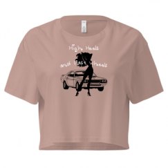 Ladies Festival Cali Crop Top Tee