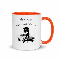 11oz Ceramic Mug with Color Inside