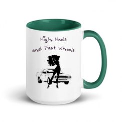 15oz Ceramic Mug with Color Inside