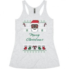 Ladies Slim Fit Super Soft Racerback Triblend Tank