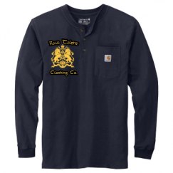 Unisex Carhartt Long Sleeve Henley Tee 