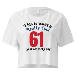 Ladies Festival Cali Crop Top Tee