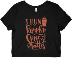 Ladies Slim Fit Crop Top Tee