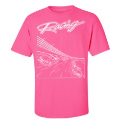 Unisex Ultra Cotton Safety Neon Crewneck Tee