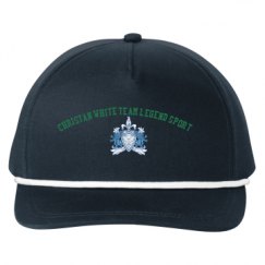 Snapback Five-Panel Rope Hat