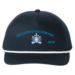 Snapback Five-Panel Rope Hat