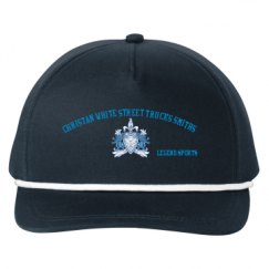 Snapback Five-Panel Rope Hat