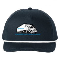 Snapback Five-Panel Rope Hat