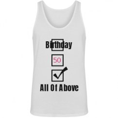 Unisex Jersey Tank Top