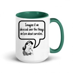 15oz Ceramic Mug with Color Inside