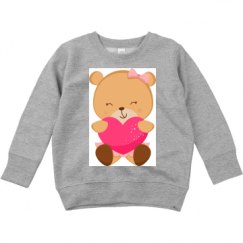 Toddler Crewneck Basic Promo Sweatshirt