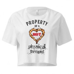 Ladies Festival Cali Crop Top Tee