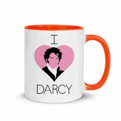 11oz Ceramic Mug with Color Inside