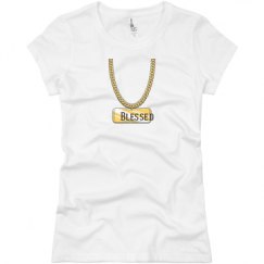 Ladies Slim Fit Basic Promo Jersey Tee