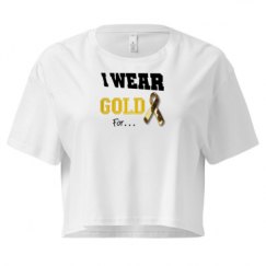 Ladies Festival Cali Crop Top Tee