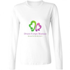 Ladies Relaxed Fit Basic Long Sleeve Tee