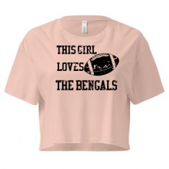 Ladies Festival Cali Crop Top Tee