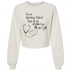 Women's Raglan Pullover Fleece