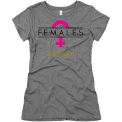 Ladies Slim Fit Super Soft Triblend Tee