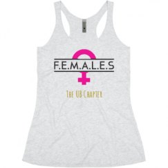 Ladies Slim Fit Super Soft Racerback Triblend Tank