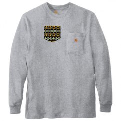 Unisex Carhartt Pocket Long Sleeve Tee