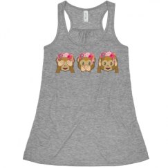 Ladies Flowy Racerback Tank