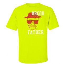 Unisex Ultra Cotton Safety Neon Crewneck Tee