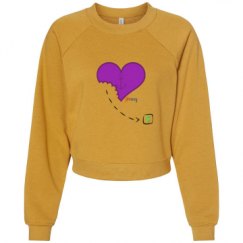 Women's Raglan Pullover Fleece