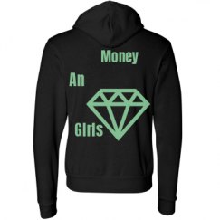 Unisex Fleece Pullover Midweight Hoodie