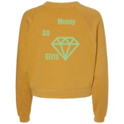 Women's Raglan Pullover Fleece