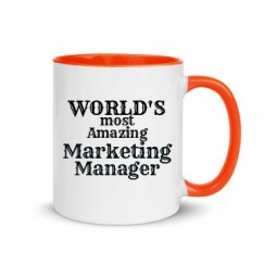 11oz Ceramic Mug with Color Inside