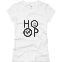 Ladies Slim Fit Basic Promo Jersey Tee