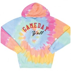 Unisex Tie-Dye Fleece Hoodie