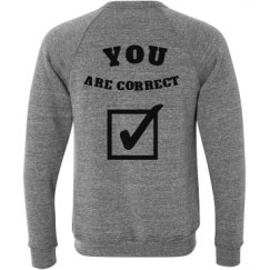 Unisex Triblend Crewneck Sweatshirt