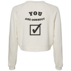 Women's Raglan Pullover Fleece