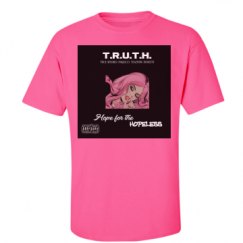 Unisex Ultra Cotton Safety Neon Crewneck Tee