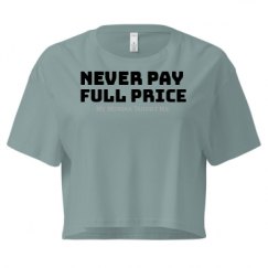 Ladies Festival Cali Crop Top Tee