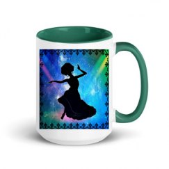 15oz Ceramic Mug with Color Inside